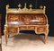 Louis XV French Roll Top Desk 5