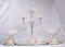 Silver Plate and Glass Epergne Tray 1