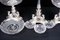 Assiette en Argent et Bols en Verre, Set de 2 19