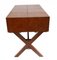 Set of Leather Campaign Desk and Chair 5
