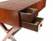 Set of Leather Campaign Desk and Chair 7