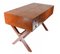 Set of Leather Campaign Desk and Chair 6