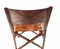 Set of Leather Campaign Desk and Chair 12