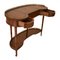 Regency Walnut Kidney Desk 8