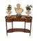 Regency Walnut Kidney Desk 2