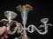 Rococo Sheffield Silver Plate and Crystal Glass Bowls Epergne, Set of 4, Image 12