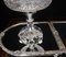 Rococo Sheffield Silver Plate and Crystal Glass Bowls Epergne, Set of 4 5