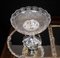 Rococo Sheffield Silver Plate and Crystal Glass Bowls Epergne, Set of 4, Image 6
