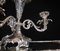 Rococo Sheffield Silver Plate and Crystal Glass Bowls Epergne, Set of 4, Image 10