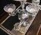 Rococo Sheffield Silver Plate and Crystal Glass Bowls Epergne, Set of 4 18