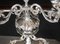 Rococo Sheffield Silver Plate and Crystal Glass Bowls Epergne, Set of 4, Image 11