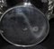 Jarra de urna victoriana de vidrio grabado al aguafuerte y plato de plata, Imagen 5