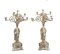 Candelabri vittoriani placcati in argento, Regno Unito, set di 2, Immagine 1