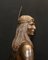 Indian Frederic Remington 3/4 Bronze Statue, 1890s 10