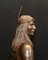 Indische Frederic Remington 3/4 Bronzestatue, 1890er 10