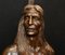 Indische Frederic Remington 3/4 Bronzestatue, 1890er 6