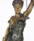 Báscula de bronce de la estatua de la justicia ciega Art de Myer, Imagen 3