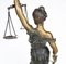 Art Bronze Blind Lady Justice Statue Scales by Myer 14