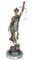 Art Bronze Blind Lady Justice Statue Scales by Myer, Image 1