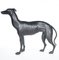 Estatua de galgo de bronce Art Déco, Imagen 1