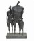 Sculpture en Bronze d'Après Giacometti, Famille 1