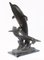 Estatua de delfín vintage de bronce, Imagen 5
