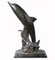 Vintage Bronze Dolphin Statue 9