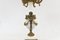 French Gilt Candelabra with Marble Details, Image 6