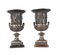 Classical Bronze Campana Urns, Set of 2 2