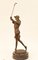 Schottische Golfspieler-Statue aus Bronze 1