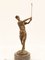 Schottische Golfspieler-Statue aus Bronze 2