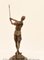 Schottische Golfspieler-Statue aus Bronze 7
