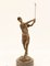 Schottische Golfspieler-Statue aus Bronze 11
