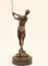 Schottische Golfspieler-Statue aus Bronze 8
