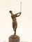 Schottische Golfspieler-Statue aus Bronze 13