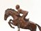 Englische Bronze Steeplechase Horse Jockey Statue - Springreiter 2