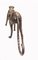 Art Deco Katze Panther Figur aus Bronze 9