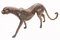 Art Deco Bronze Cat Panther Figurine 7