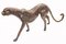 Art Deco Bronze Cat Panther Figurine, Image 7