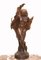 Jugendstil Bronzefigur Nackte Nackte Weibliche Statue 3