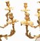 Rococo Candelabras Ormolu English Regency Gilt Candles, Set of 2, Image 7