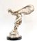 Art Nouveau Bronze Rolls Royce Flying Lady Figurine, Image 2