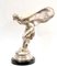 Jugendstil Bronze Rolls Royce Flying Lady Figur 1