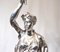 Silberne Bronze Kerzenhalter von Gregoire Figurines, 2er Set 7