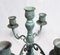 French Bronze Candleholders Verdis Gris, Set of 2, Image 5