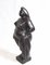 Französische halb nackte weibliche Bronzestatue 5