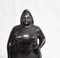 Französische halb nackte weibliche Bronzestatue 4