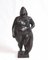 Französische halb nackte weibliche Bronzestatue 1