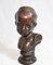Classical French Bronze Bust Boy Statue 1