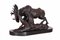 Statua vintage di alce in bronzo, Immagine 5